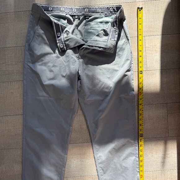 Men's Footjoy Golf Pants 34x32 Grey - Picture 1 of 4